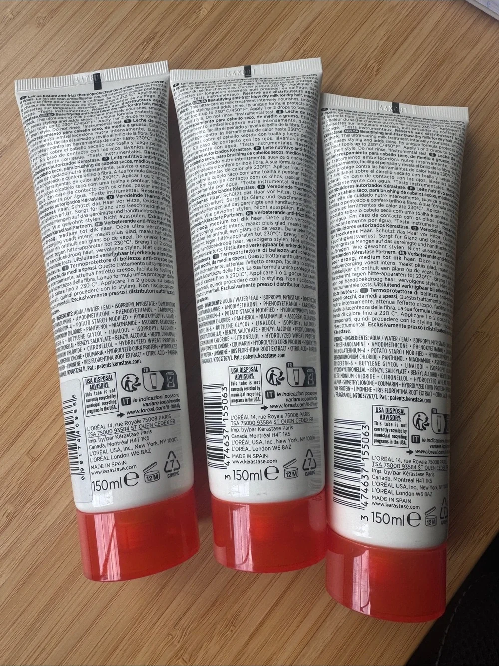 Kerastase Nutritive Nectar Thermique - Set of 3 - NWT